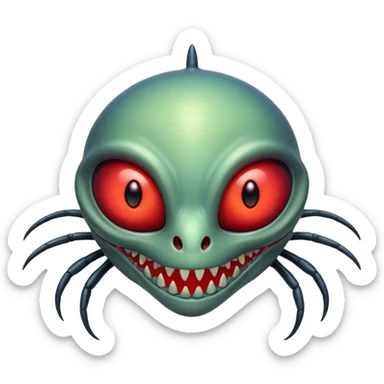 Alein Animal   sticker