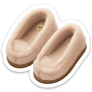 🎀 Ugg slippers  sticker