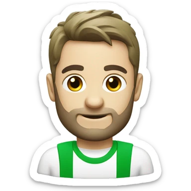 Green Skoda octavia sticker