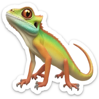 camaleon sticker