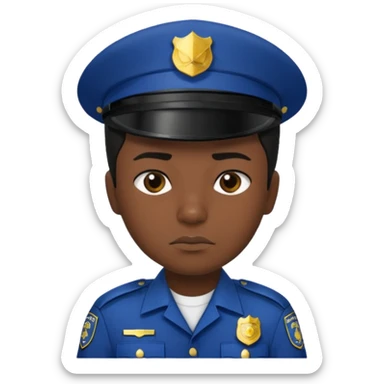 police officer sticker