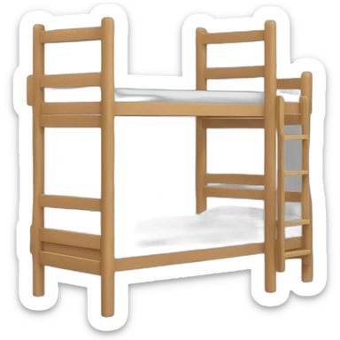 Bunk beds sticker
