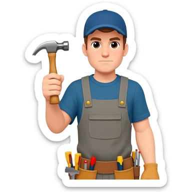 Carpenter sticker