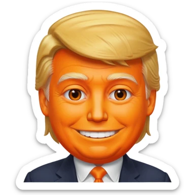make a trump emoji sticker