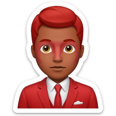 red spy sticker