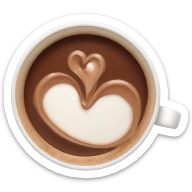 hot chocolate sticker