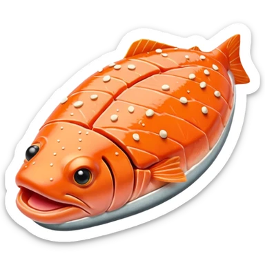 Salmone al forno sticker