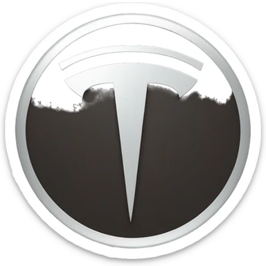 Tesla logo  sticker