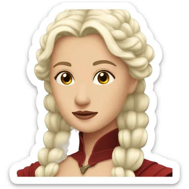 Rhaenyra Targaryen sticker