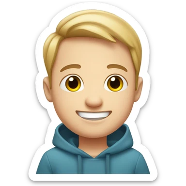 Guy with Down syndrome  sticker