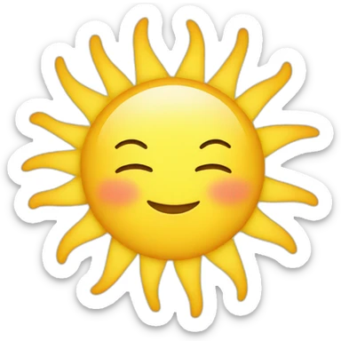 sunshine sticker