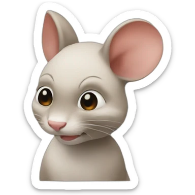 Raton laveur sticker