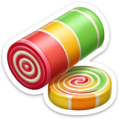 Roll up sour cand sticker