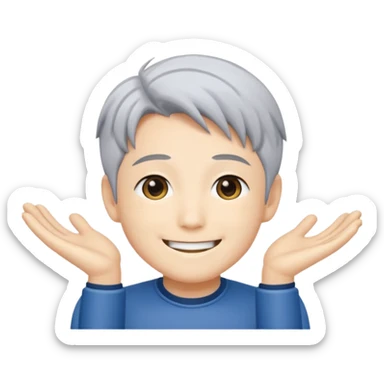 Gojo satoru say thanks sticker