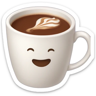 Chocolat chausson sticker