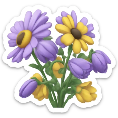 Blumen sticker