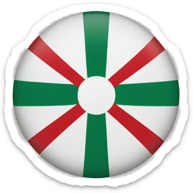 Basque country flag sticker