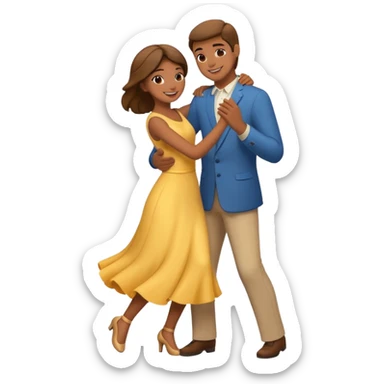 Slow dance  sticker