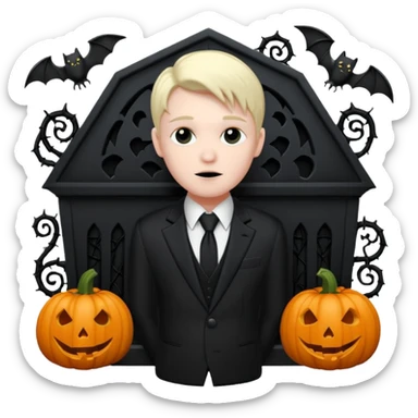 Chris motionless  🕸🦇🎃🥀⚰️🖤🪦🎶🎤🧑‍💼 sticker