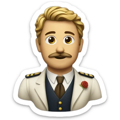 Pomme de terre sur titanic sticker