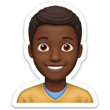 Black boy and that is a bit tall sticker