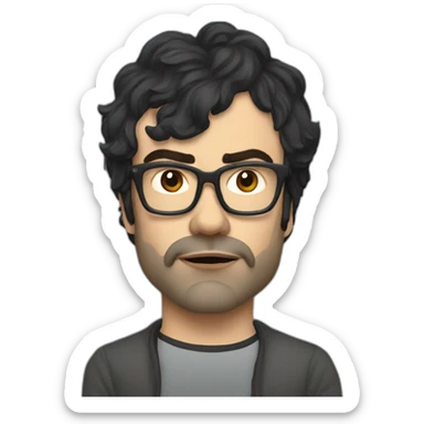 jemaine-clement-hacker sticker