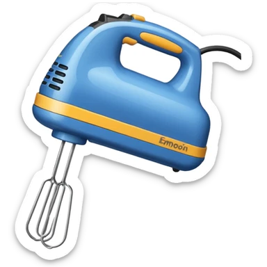 hand mixer sticker
