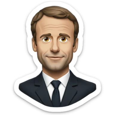 Macron Emmanuel Macron sticker