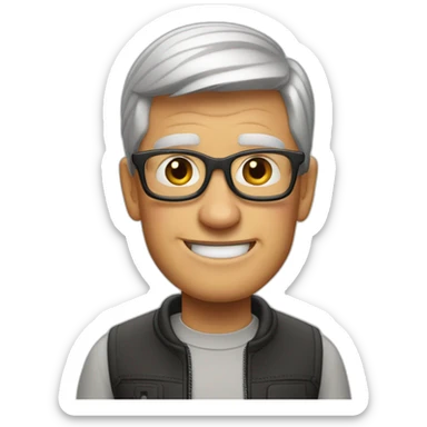 tim cook disney pixar animation movie sticker