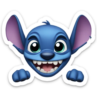 Stitch sticker