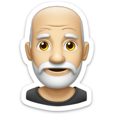 Mensch der die Zeigefinger nach oben zeigt sticker