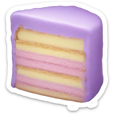 Magic pastel cake sticker