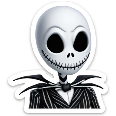 jack skellington sticker