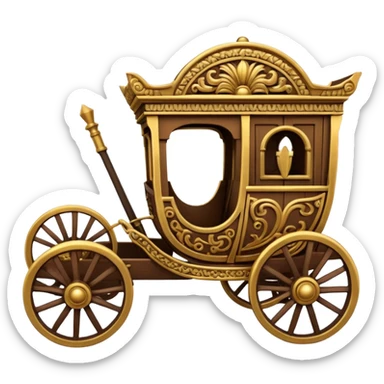 Roman chariot sticker