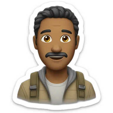 Куроми пьет пиво sticker