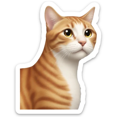 Very Super Duper Long Cat Neck sticker