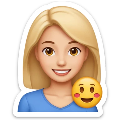 ganarate weigt loss videos  for attractive woman emoji sticker