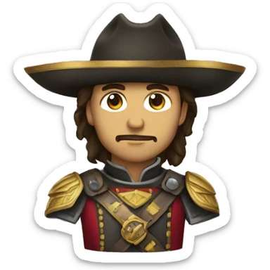 Conquistador sticker