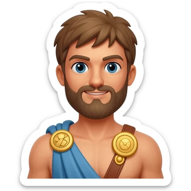 apollogreek god sticker