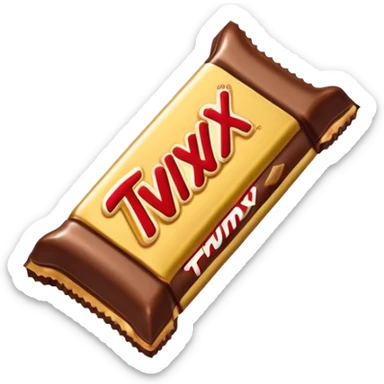 twix candy bar sticker