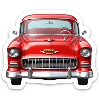 1955 Chevy Belair  sticker