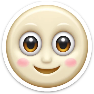 Un savon avec des gros yeux et un sourire sticker