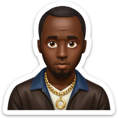 P diddy with oil
 sticker