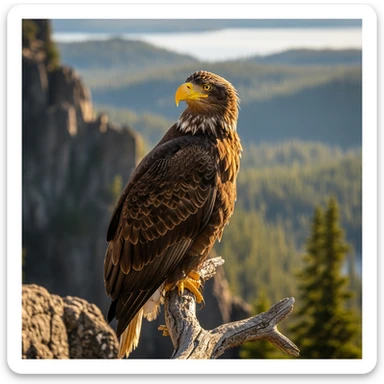 Eagle sticker
