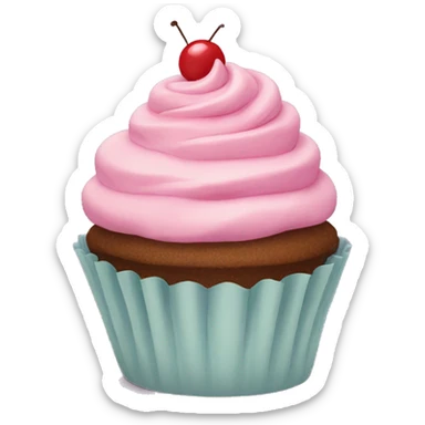 Cupcake sticker