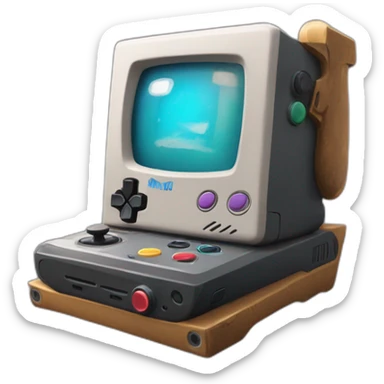 une ps5 en en dessin  fortnite sticker