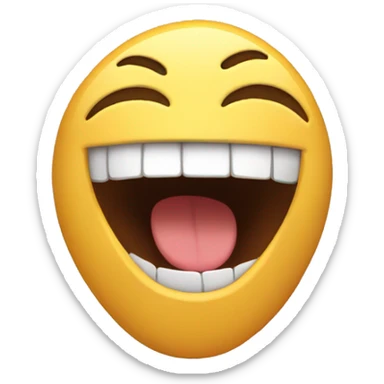 Laughing  sticker