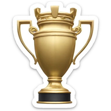 premier league trophy sticker