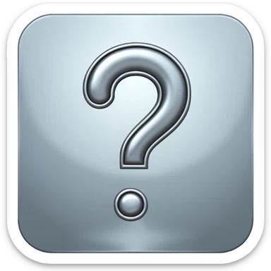 interrogante sticker