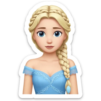 elsa Princess sticker